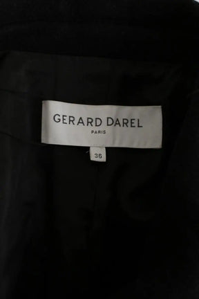 Manteau Gerard Darel Noir en Laine