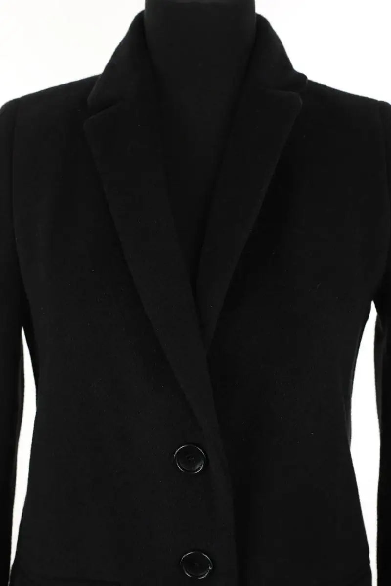 Manteau Gerard Darel Noir en Laine