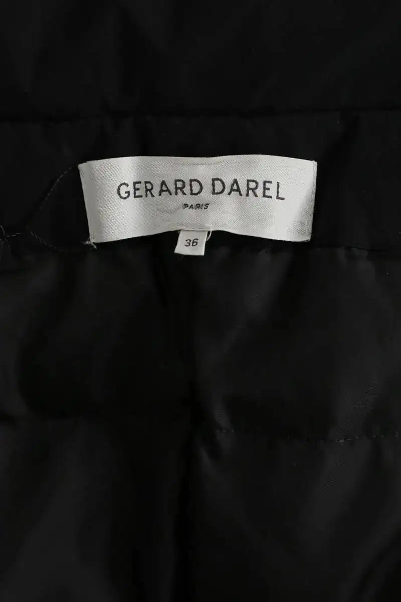 Manteau Gerard Darel Noir en Polyester