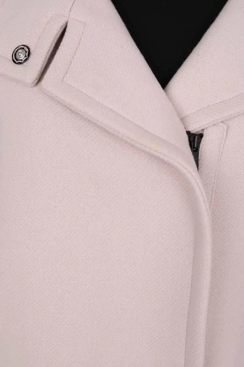 Manteau Gerard Darel Rose en Laine
