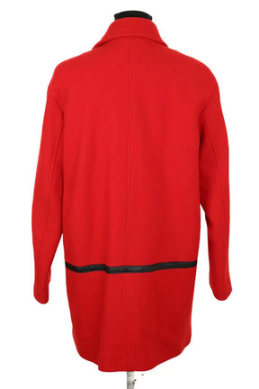 Manteau Gerard Darel Rouge en Laine