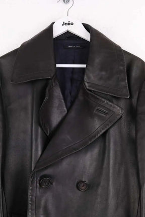 Manteau Gucci Noir en Cuir