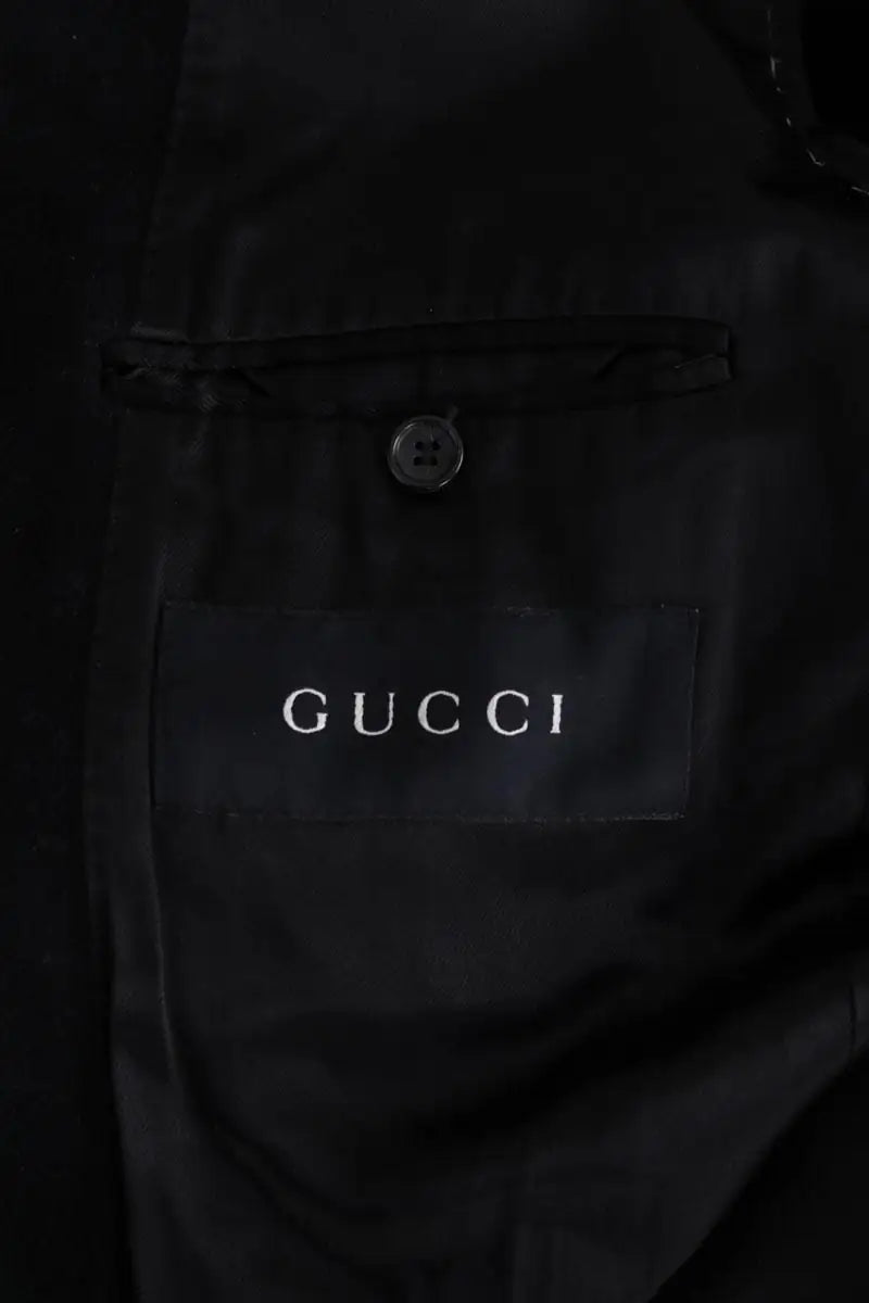 Manteau Gucci Noir en Laine