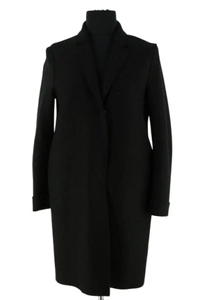 Manteau Harris Wharf London Noir en Laine, taille XS - Seconde Main