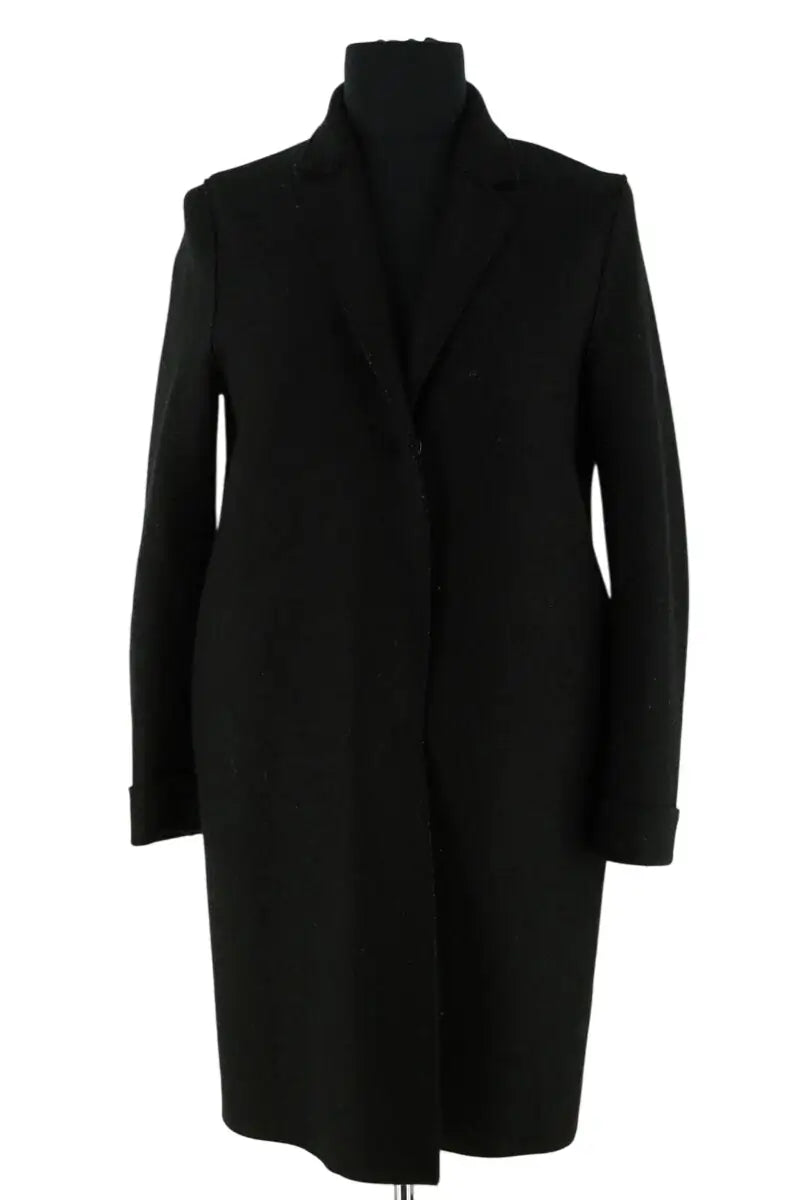 Manteau Harris Wharf London Noir en Laine, taille XS - Seconde Main