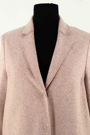 Manteau Harris Wharf London Rose en Laine