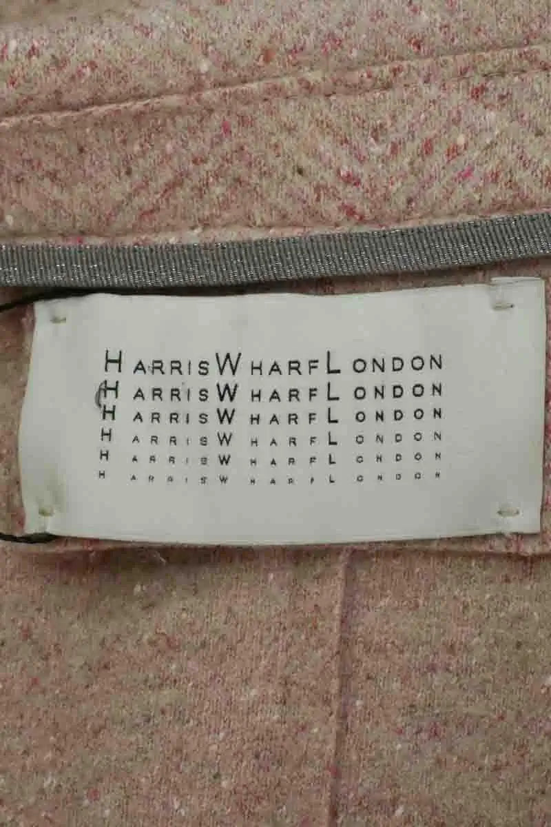 Manteau Harris Wharf London Rose en Laine