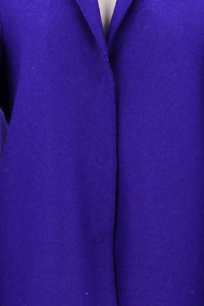 Manteau Harris Wharf London Violet en Laine