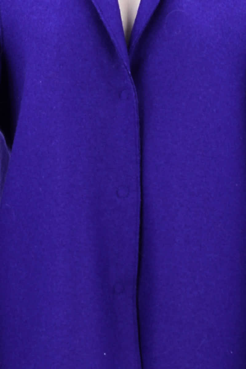 Manteau Harris Wharf London Violet en Laine