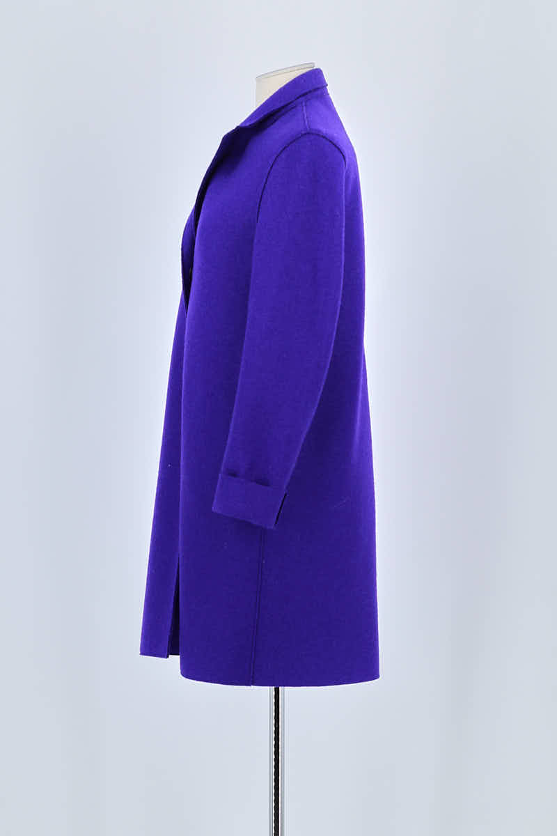 Manteau Harris Wharf London Violet en Laine
