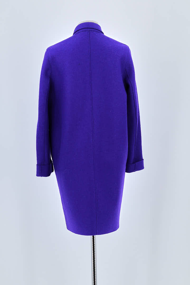 Manteau Harris Wharf London Violet en Laine