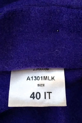 Manteau Harris Wharf London Violet en Laine