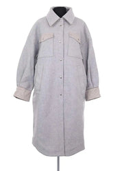 Manteau Heimstone Gris en Laine, taille S - Seconde Main