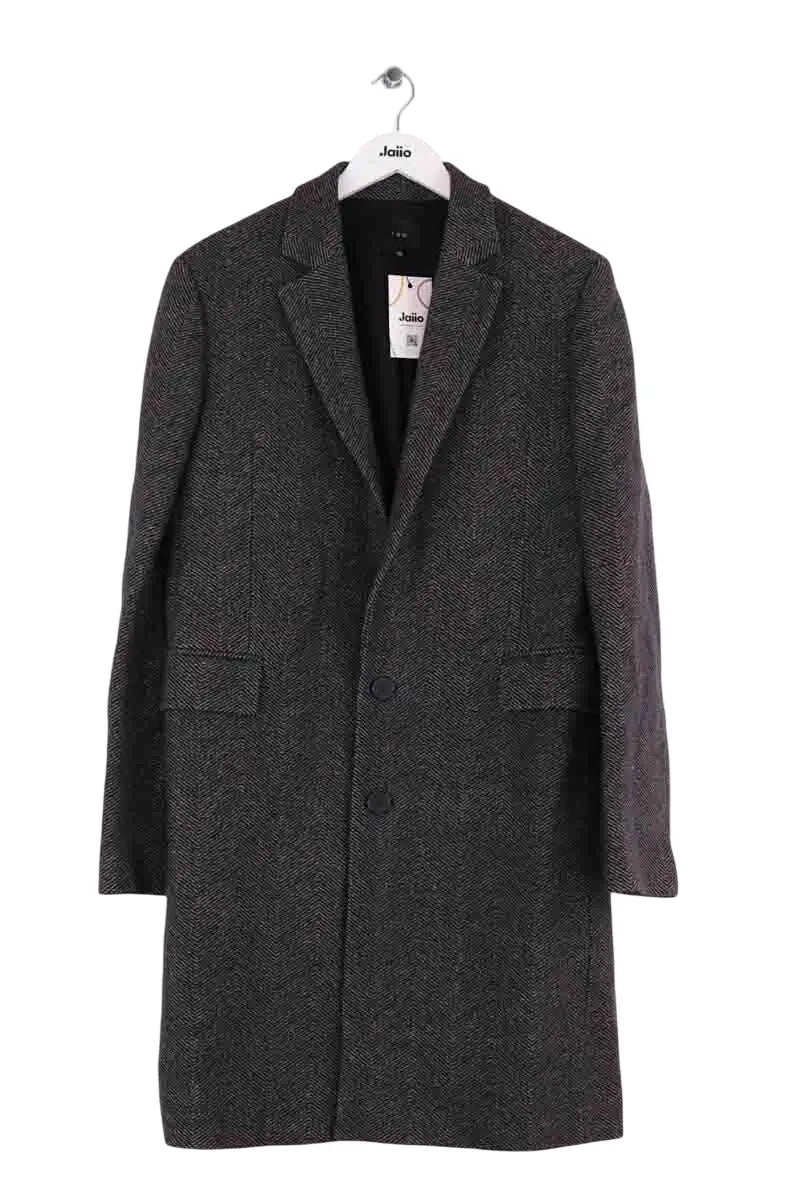 Manteau Iro Anthracite en Lin, taille XXL - Seconde Main