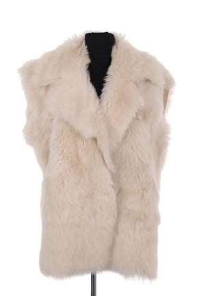 Manteau Iro Beige en Laine, taille S - Seconde Main