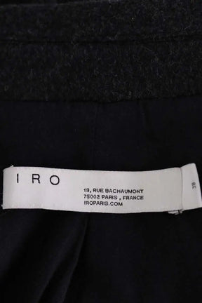 Manteau Iro Gris en Laine