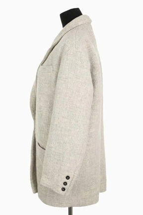 Manteau Iro Gris en Laine