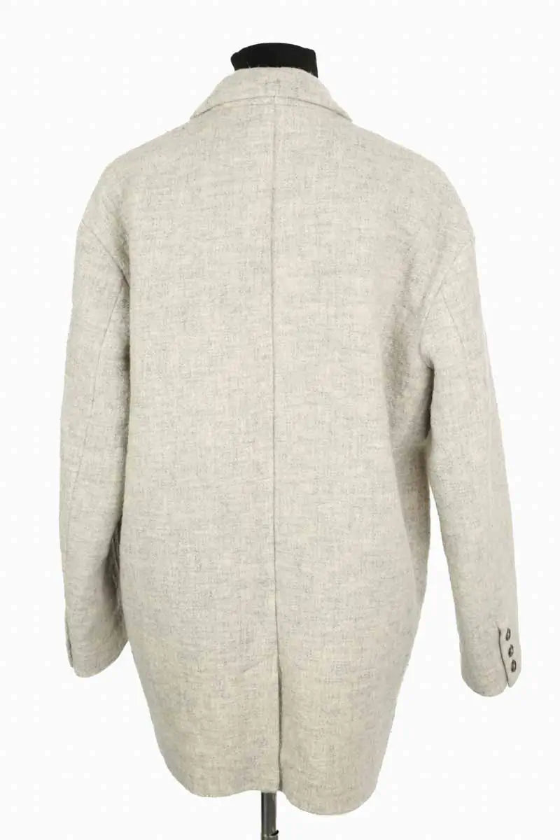 Manteau Iro Gris en Laine