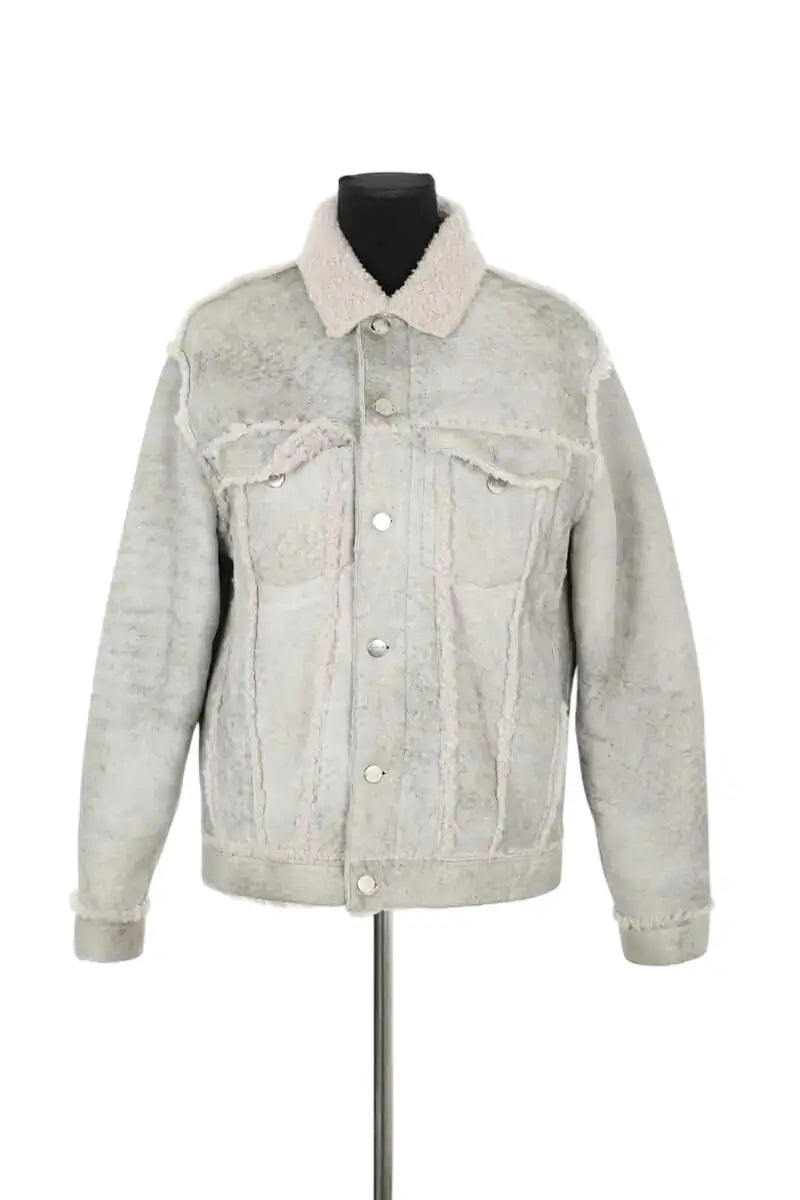 Manteau Iro Gris en Laine, taille XS - Seconde Main