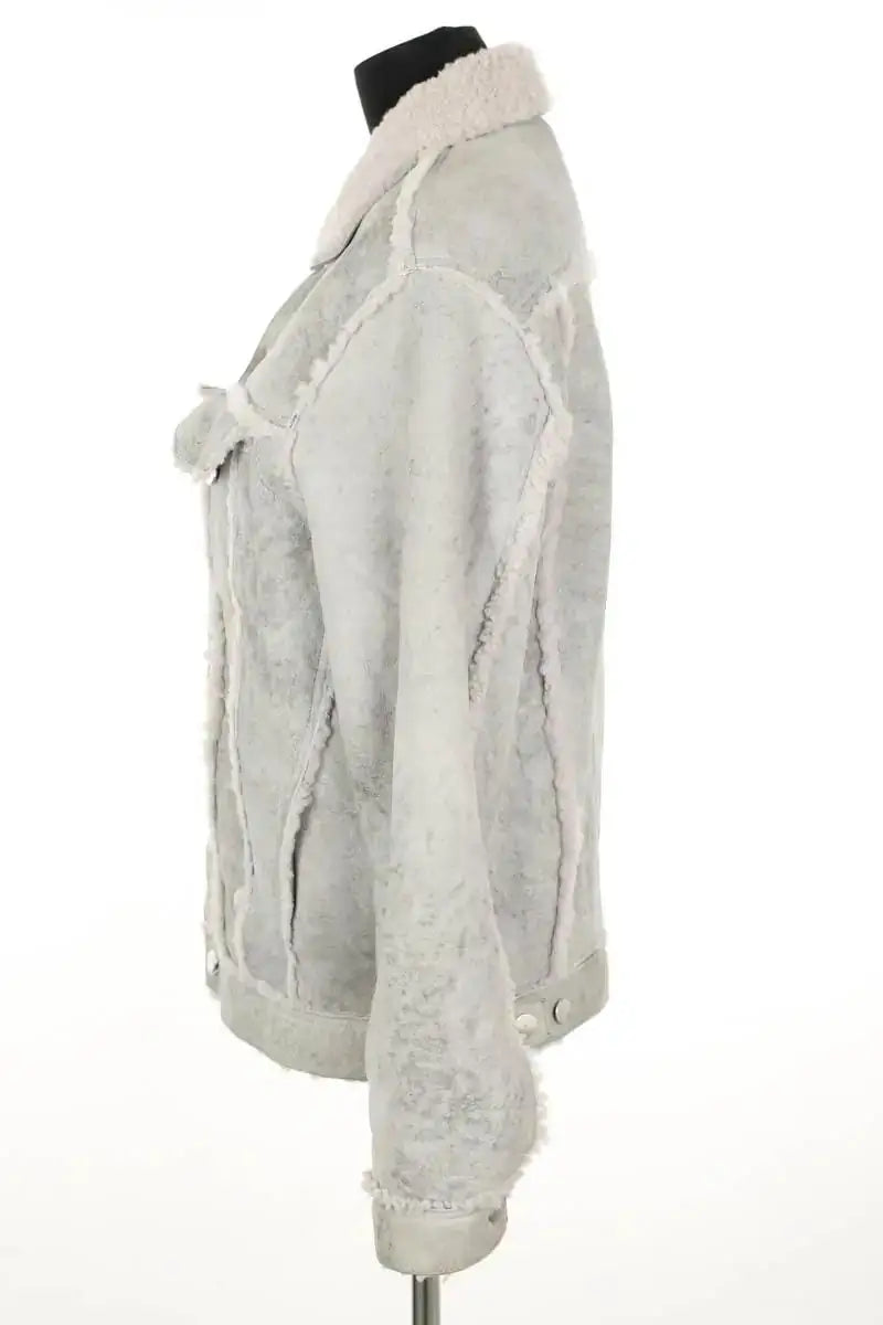 Manteau Iro Gris en Laine