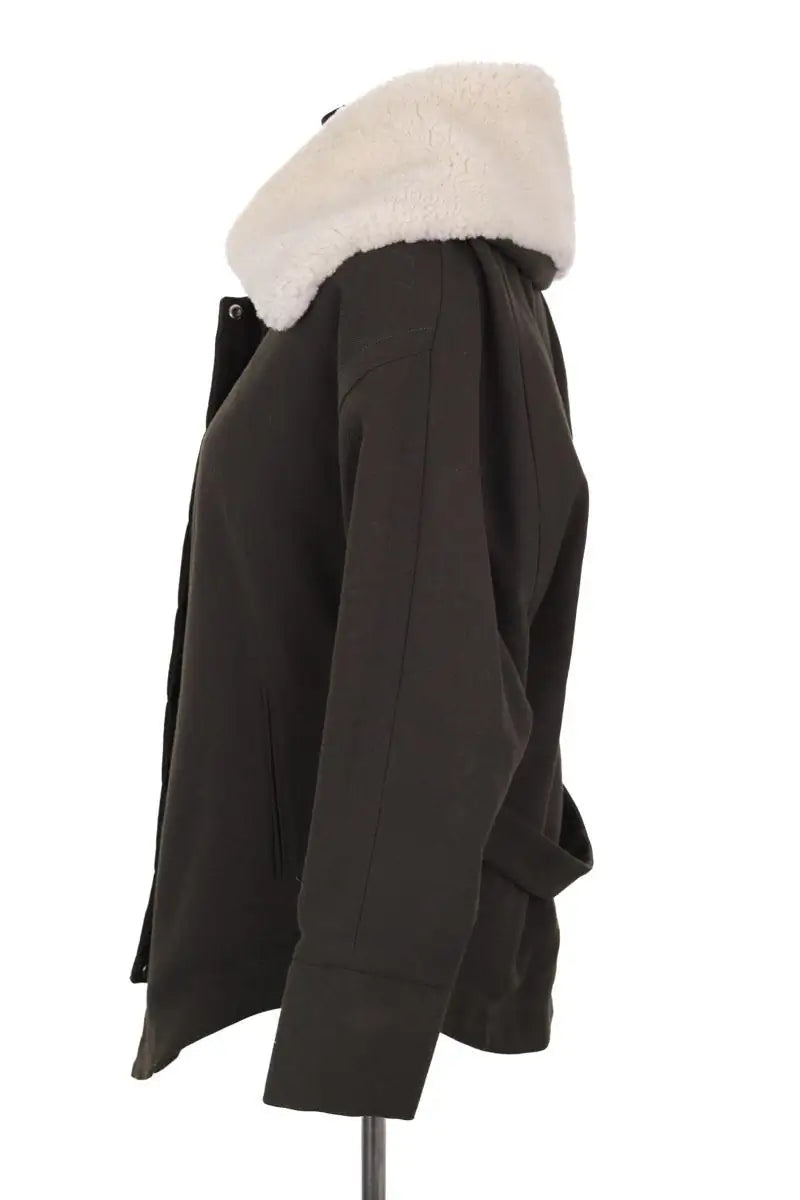 Manteau Iro Kaki en Synthétique