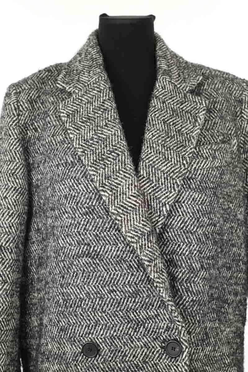 Manteau Iro Noir en Coton
