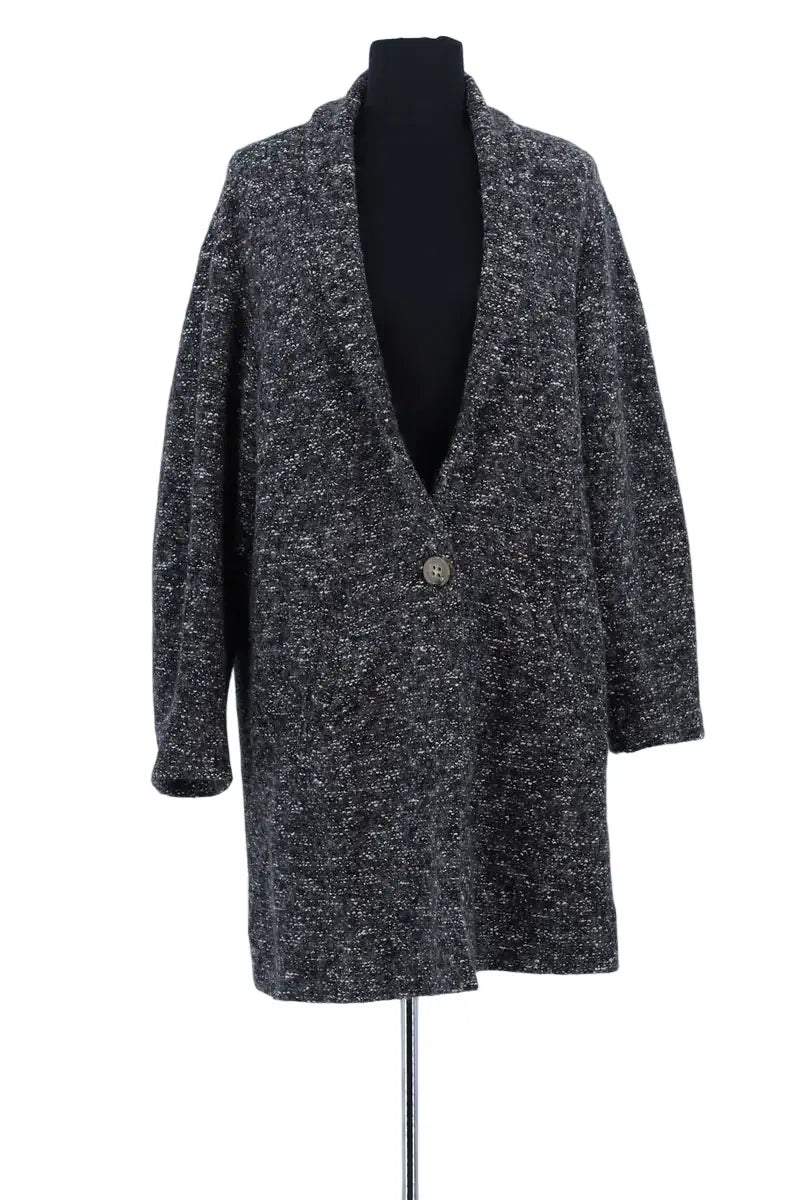 Manteau Isabel Marant Étoile Anthracite en Coton, taille XS - Seconde Main