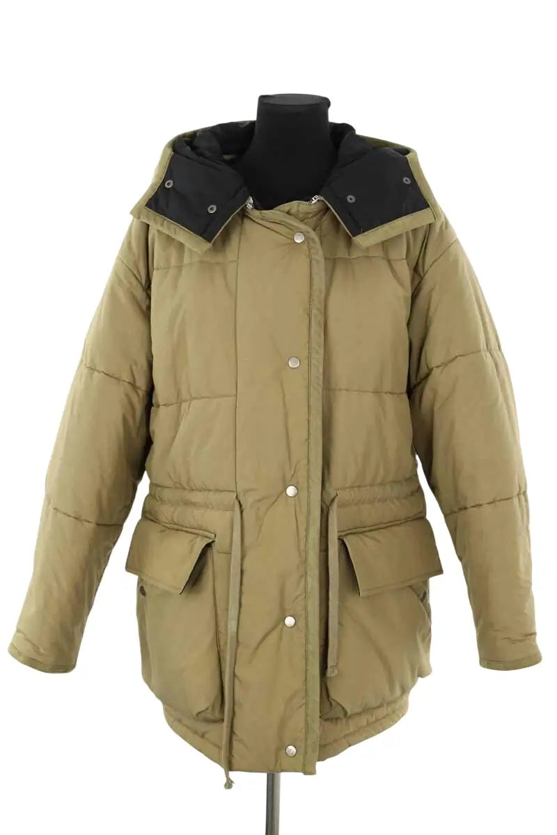 Manteau Isabel Marant Étoile Kaki en Coton, taille L - Seconde Main