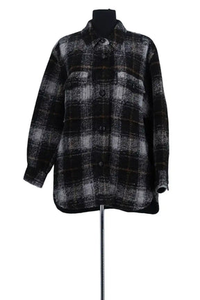 Manteau Isabel Marant Étoile Noir en Coton, taille XS - Seconde Main