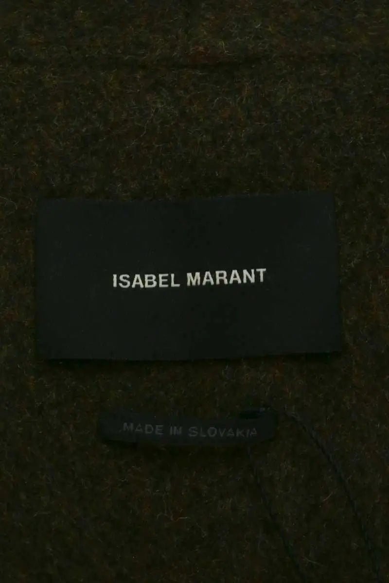 Manteau Isabel Marant Marron en Laine