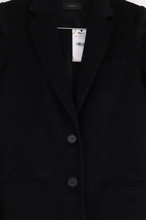 Manteau Joseph Noir en Laine