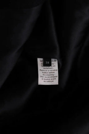 Manteau Joseph Noir en Laine