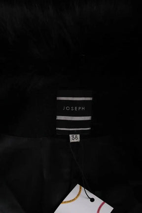 Manteau Joseph Noir en Laine