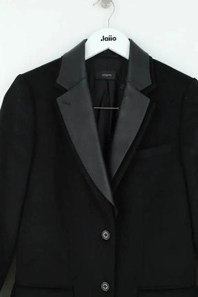 Manteau Joseph Noir en Laine