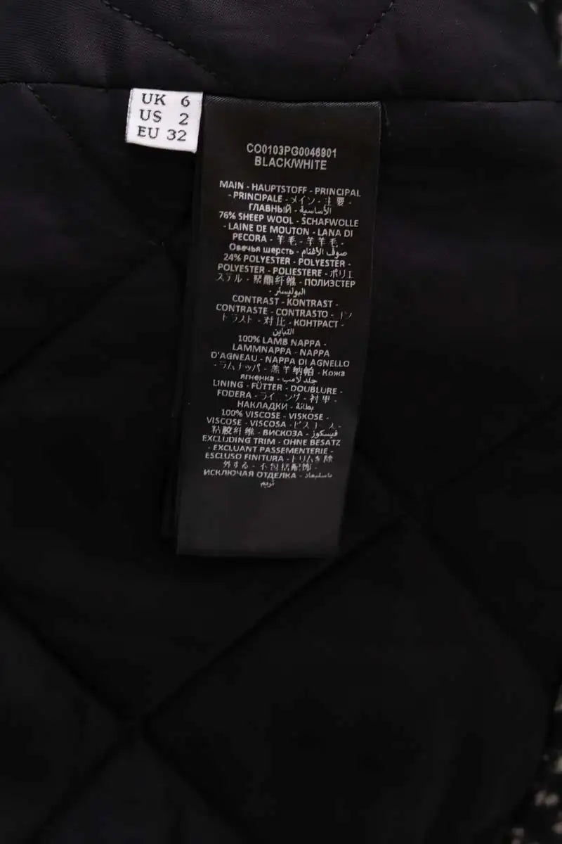 Manteau JW Anderson Noir en Laine