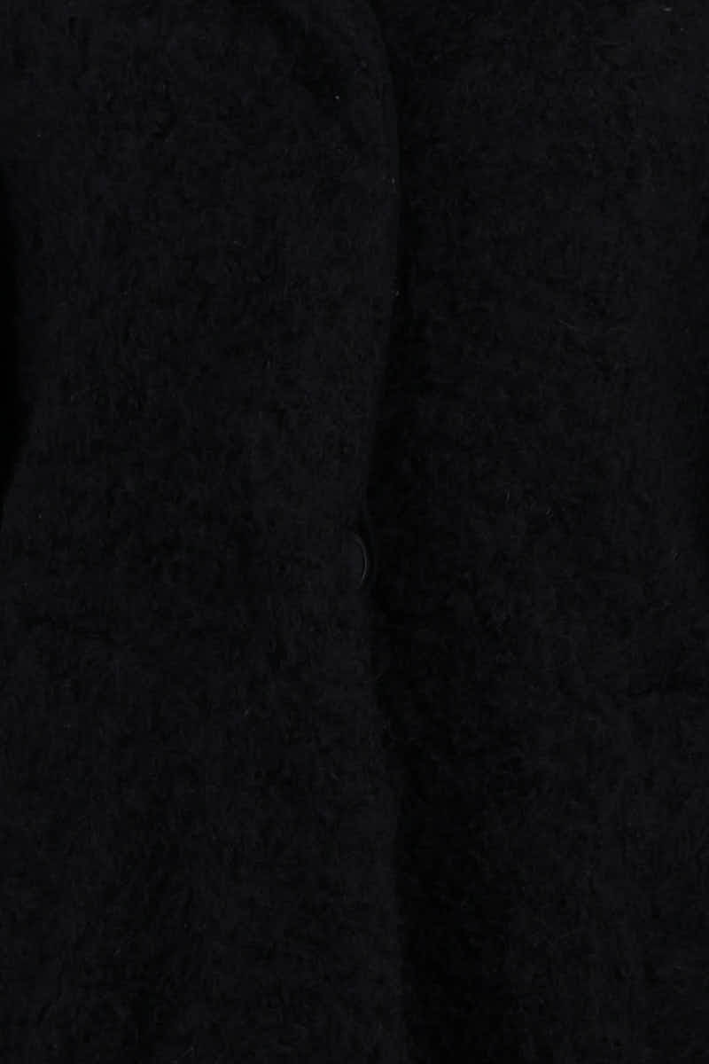 Manteau Karl Lagerfeld Noir en Laine