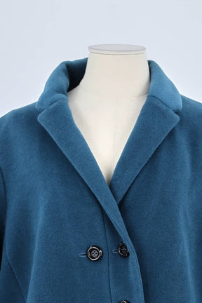 Manteau Kenzo Bleu en Laine