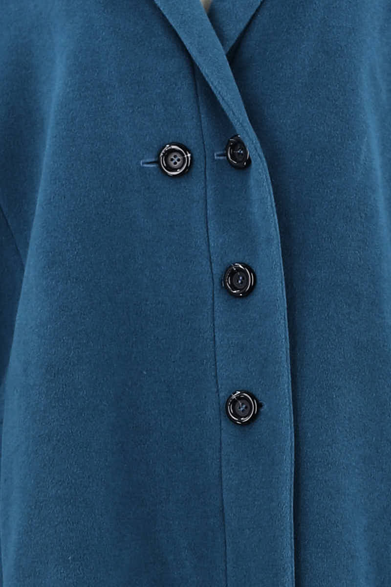Manteau Kenzo Bleu en Laine
