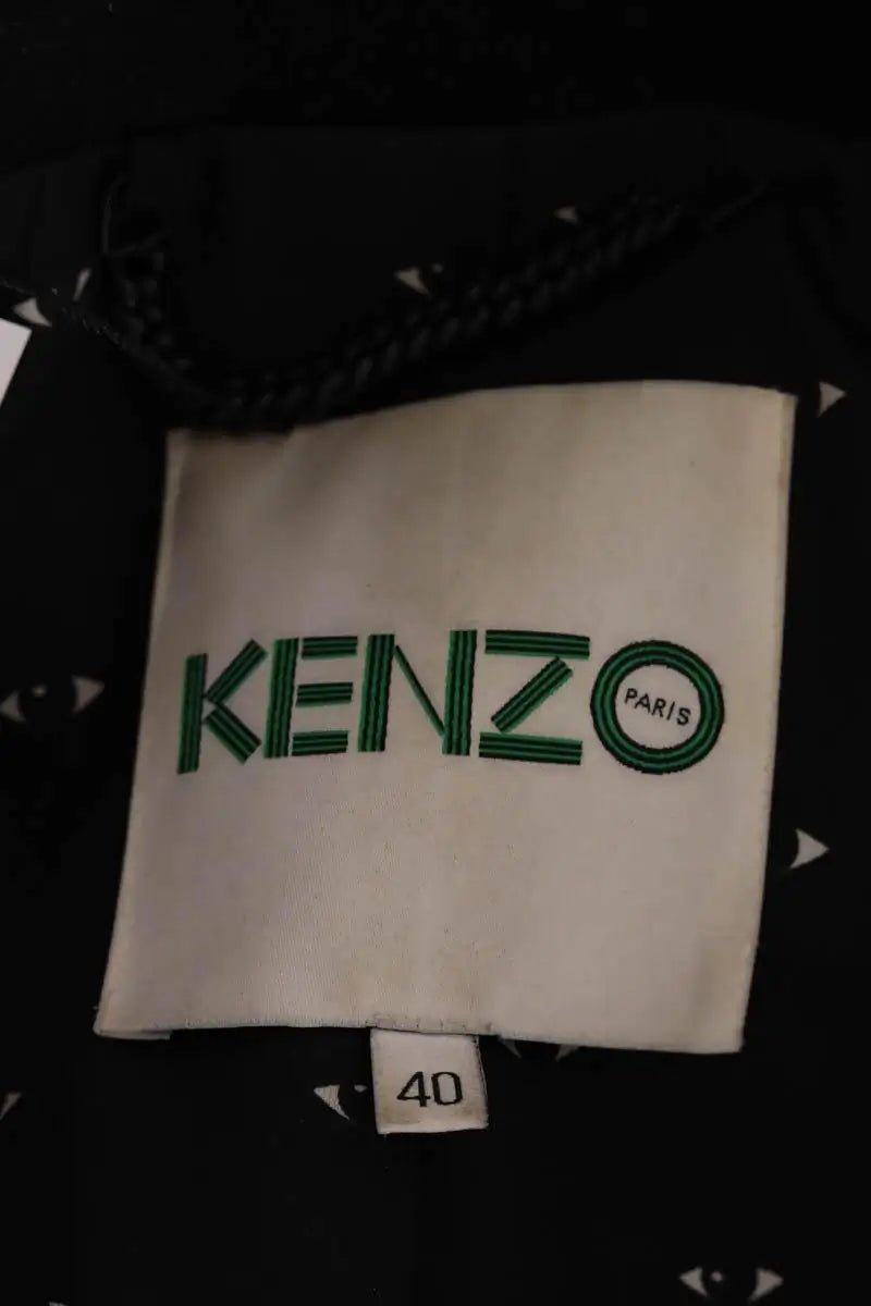 Manteau Kenzo Noir en Laine
