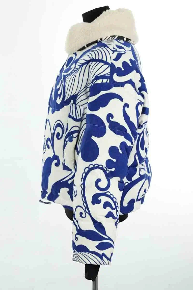 Manteau La DoubleJ Bleu en Coton