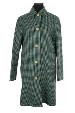 Manteau Lacoste Vert en Laine, taille S - Seconde Main
