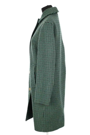 Manteau Lacoste Vert en Laine