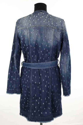 Manteau Liu Jo Bleu en Coton