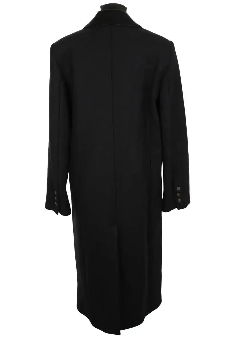 Manteau Loulou Studio Noir en Laine
