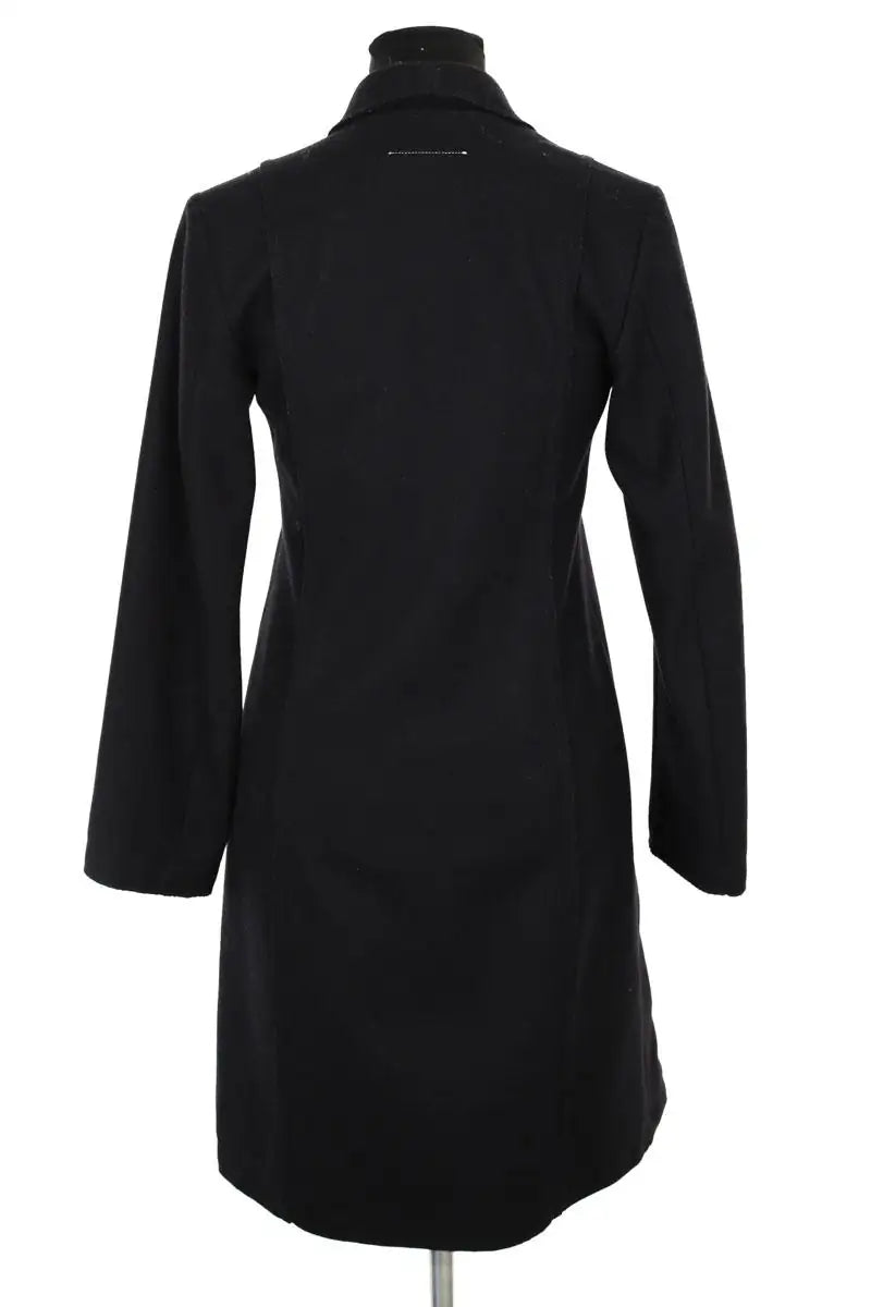 Manteau Maison Martin Margiela Noir en Laine