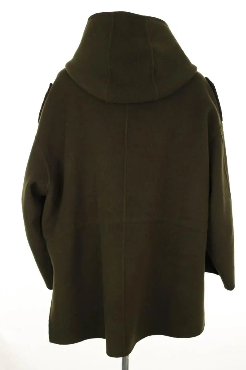Manteau Maje Kaki en Laine