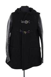 Manteau Maje Noir en Laine, taille S - Seconde Main