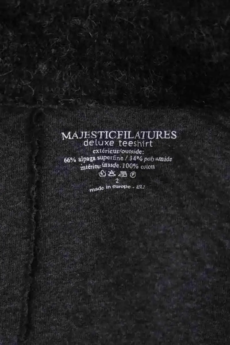 Manteau Majestic Filatures Anthracite en Laine