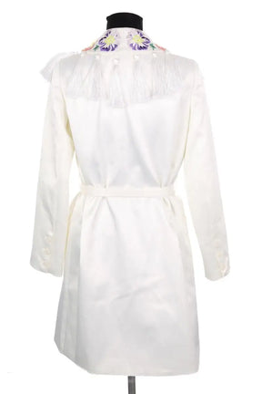 Manteau Manoush Blanc en Synthétique