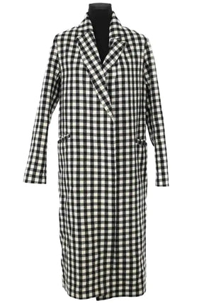 Manteau Mardi Éditions Noir en Laine, taille M - Seconde Main
